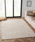 MY-RUG Teppich rechteckig Beige, 230 x 160 cm - Natürliche Wärme für das Schlafzimmer, Flur und die Küche - Großer flach gewebter Sisal Teppich Divya