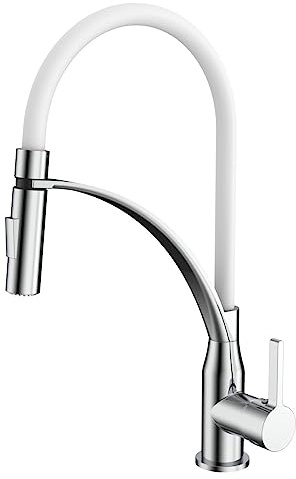 Primaster Küchenarmatur Neuss verchromt mit Handbrause mit Wassersparfunktion Küchenarmatur