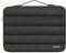 MOSISO 360 Schützende 13-14 Zoll Laptop Hülle,13,3 Zoll Puffy Laptophülle Kompatibel mit MacBook Air 13 13,6 M3 M2 M1/Pro 13/14,HP,Dell,ASUS,Lenovo,Polyester Horizontale Side Open Tasche,Schwarz
