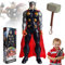 YISKY Thor Marvel Avengers Figur, 30cm Anime Figuren, Actionfigur, Hero Serie Action-Figur, Superhelden Actionfiguren, Spielzeug für Kinder ab 4 Jahren