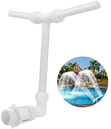 Spray Pool Cascata Fontana Regolabile Facile Da Installare Aeratore Per Piscine interrate E Terra Decorazione Giardino Esterno Decorazione Giardino