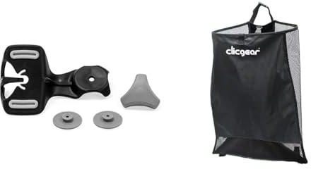 Clicgear GPS Holder,Grey,L MESH STORAGE NET
