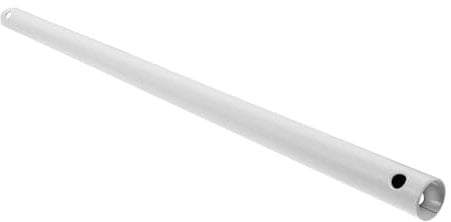 HOMOCONO Ceiling Fan Extension Pole Metal Ceiling Fan Rod Thickened Design Extendable for High or Sloping Ceilings