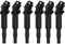 1–6 Stück Zündspule, für BMW E81 F22 F23 E46 E90 F33 X3 E83 X5 5 6 7 für Mini R56 R55 OE# 0221504470 12137594937 12137562744 6 Stück