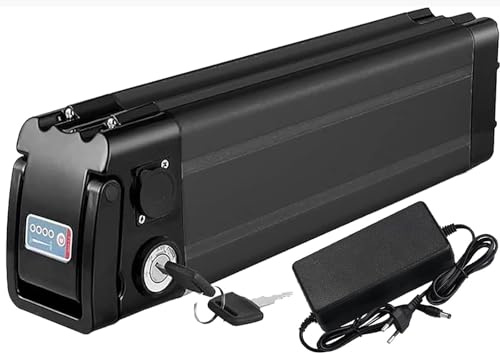36V 48V Fahrrad Li-Ionen-Akkupack, 36V 48V 10Ah 15Ah 20Ah E-Bike Pedelec Akku wasserdichter PVC-Akku für 200W 350W 500 W 1000W Motor mit Ladegerät XT60/T-Stecker 36V 15Ah,2