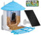 The Fellie Smart Bird Feeder Camera, 4MP Smart Bird House With Camera, Solar Powered Bird Feeder with Smart AI Cam, IP66 Waterproof, Camera Bird Feeders with App, 2.5L Outdoor Bird Watching Gift