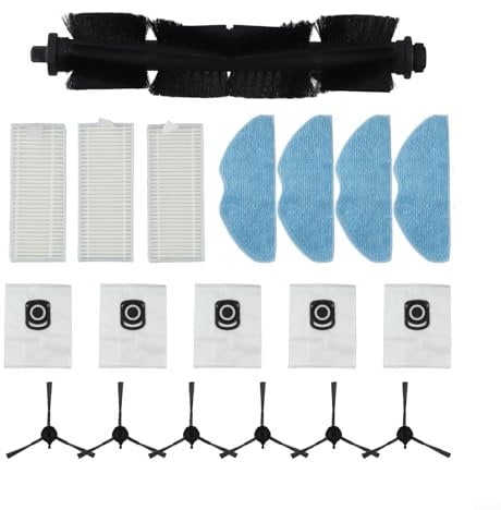 Kit de piezas de repuesto compatibles con Tefal para el robot aspirador Xplorer Series 75 S+ RG8597W (A)