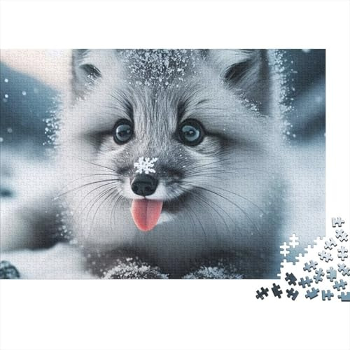Fox 1000 Stücke Karton Puzzle Für Erwachsene Fortgeschrittene Puzzle-Liebhaber Farbgenaue Druckqualität Hochwertige Verarbeitung 52x38cm/1000pcs