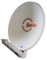 Kathrein CAS 06 Offset-Parabolantenne (Satelliten-Antenne, multifeedfähig) weiß