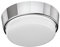 ledscom.de GX53 Lampen-Fassung INEL chrom glänzend rund 90mm Ø inkl. LED Lampe 3,808W 420lm weiß