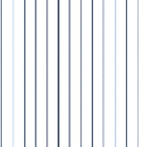 Galerie g67565 Smart Streifen 2 Tapete, blau/weiß