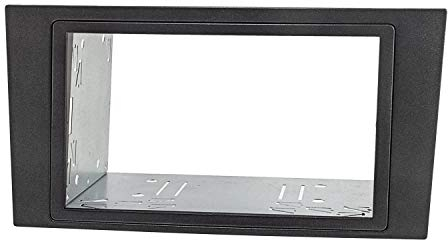 tomzz Audio 2415-134 Doppel DIN Radioblende Set kompatibel mit Ford Mondeo MK3 Facelift Bj.2003-2007 dunkelgraumetallic mit Einbaukit