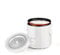 Mini Cuiseur à Riz 1.0L Tigre Blanc Cuiseur Vapeur Portable de Voyage Petit 15 Minutes Cuisson Rapide Poêle Amovible Antiadhésive Garde au Chaud Convient pour 12 Personnes pour Cuisiner