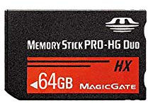 SHEAWA Memory Stick MS Pro Duo - Tarjeta de memoria para Sony 8 GB, 16 GB, 32 GB, 64 GB PSP y cámara Cybershot (64 GB)