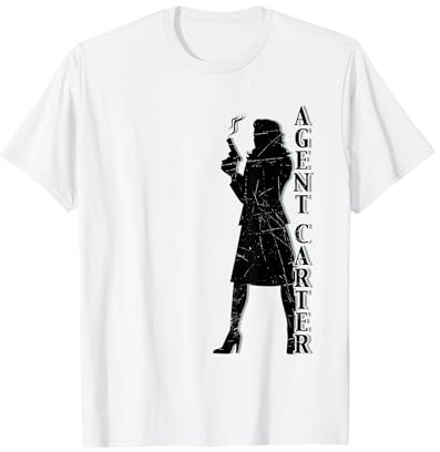 Marvel Agent Carter S.S.R. Silhouette T-Shirt