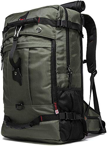 KAKA Travel Backpack, Carry On Backpack Durable Convertible Duffle Bag Fit for 15.6 Inch Laptop for Men and Women(Medium 35L)