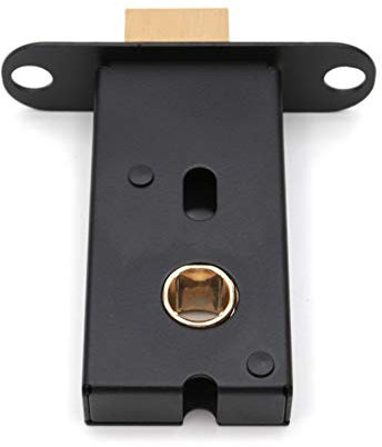 Tubular Latch, Stainless Steel Mortice Latch, Tubular Latch Internal Door Bolt Facility Sprung Catch for Bathroom Toilet Without Screws (Invisible)