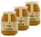 RAW Orangenblütenhonig aus Spanien - 3x 1Kg Ungefilterte Orangenhonig - Premium Qualität - ungfiltriert- fruchtiger Geschmack der Zitrusfrucht, Größe:1000 ml, Geschmack:Raw Orange