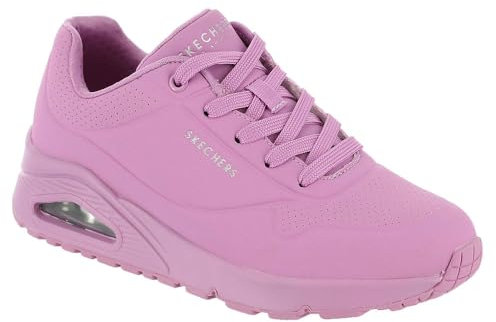 Skechers 73690 Pnk, Sneaker Donna, Maglia Durabuck Rosa, 36.5 EU