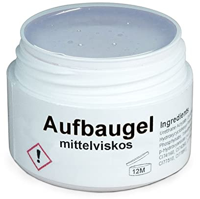 GS-Nails Aufbaugel mittelviskos Made in Germany Aufbau Gel (15ml)