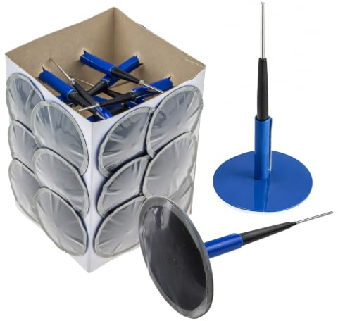 Stix SA6 Reifenreparatur Pilze 6mm - 24 Stück Reifenreparaturset | Für Radial-, Diagonal-, Schlauch- & Tubeless-Reifen. Kaltreparatur, Profi-Werkstatt
