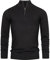 Indicode Herren Gore Pullover aus 80% Baumwolle mit Stehkragen | Strickpullover für Männer Black, L