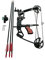 ocairnry 40 Lbs Neue Rüstung-Breaking X Mini Composite Riemenscheibe Bogen Rechtshänder Verbundbogen Bogenschießen Angelausrüstung Geeignet für Outdoor Jagd Bogenschießen