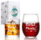 Joymaking Mum & Dad Gifts: Wine & Whiskey Glass Set for Christmas - 17oz