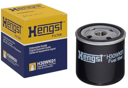 HENGST - Kraftstofffilter H30WK01 - Hochwertiger Kraftstoff-Anschraubfilter für KFZ - Entfernt Staub und Schmutz aus Otto- oder Dieselmotoren - Schützt das Einspritzsystem
