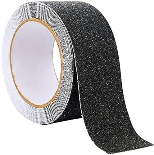 Anti Slip Tape Non Skid Heavy Duty Grip Tape 80 Grit (48mm x 15 Feet) for Stair Treads Steps Floors Ladders Ramps Decking Garden and other Hazardous Areas where extra grip is needed.(1)