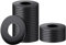 BOUMVID Rondelles Plates M4 x 9 mm, 100 Pièces Rondelles D'écartement Plate en Acier au Carbone, Rondelles Metal Plates Noires, Rondelles Métal D'accompagnement pour Réparations à la Maison