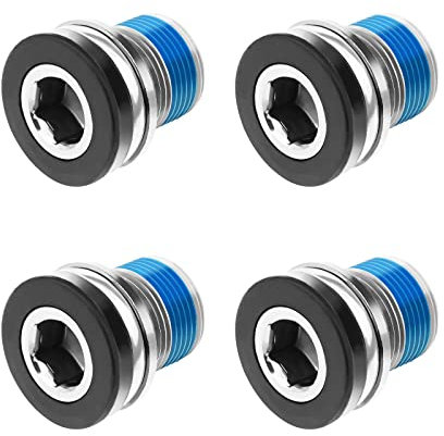 YINETTECH 4PCS Bulloni per Pedivella per Bicicletta Viti per Pedivella M15 Isis E-Bike Compatibile con Bosch unità E-Bike Compatibile con Brose unità E-Bike