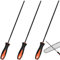 Lima para Afilado de Motosierra, Lima Redonda, Afilador Cadena Motosierra, 3PCS 4,0 mm 4,8 mm 5,5 mm Lima con Mango Archivador para Motosierra Mini Lima Soporte de Motosierra
