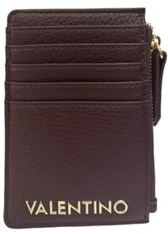Valentino Kartenetui Bordeaux für Damen - Einheitsgröße, rot
