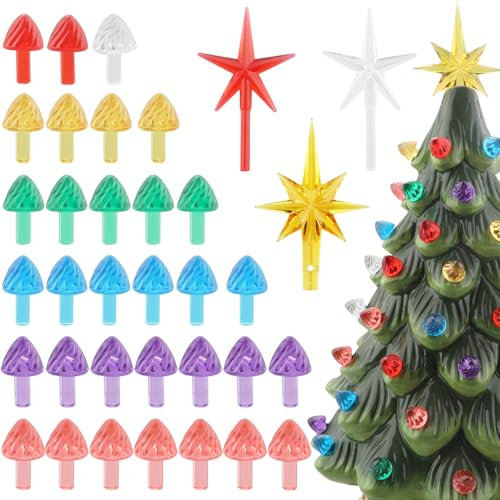 Der Keramik-Christbaum ersetzt blümchen-kondome, 140 obstbäume wechseln wechseln, der mittlere glühbirnen und DREI mal oberste Sterne