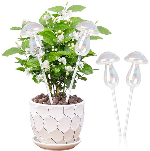 LOMUG Watering Globes Glass Large Plants Watering Automatic Indoor Plant Watering Glass Water Dispenser Plants Gadget Watering Indoor Plants Self-Watering Watering Watering System Garden