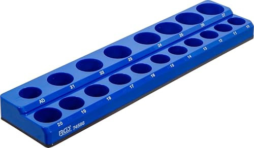 BGS 74598 | Kunststoffhalter für Steckschlüssel-Einsätze | magnetisch | 12,5 mm (1/2)