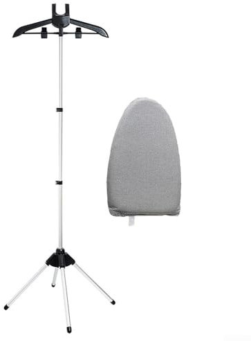 Adjustable For steamer Stand Compatible with Most Handheld For steam Irons on the Market (black)