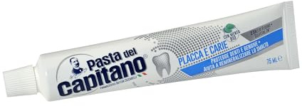 Pasta del Capitano placca e cavità Dentifricio 100ml Confezione da 4