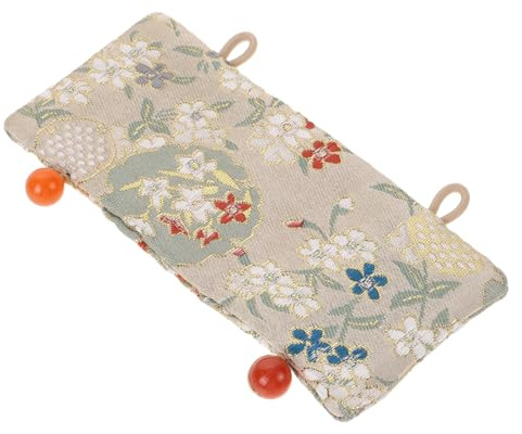 Mikinona Anti-scald Teapot Handle Cover, Pot Handle Sleeve, Cloth Insulated Kettle Grip Protector for Burns, Sturdy Floral Pattern for Kitchen Use