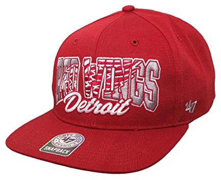 47 Brand - NHL Eishockey MLB Baseball Cap Kappe (Artikel Nr. 106-120) (NHL - Detroit Red Wings - Nr. 111)