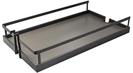 Gedotec Einhängekorb für Kesseböhmer Hoch-Schrank Dispensa-X Junior & Swing | ANTHRAZIT | Einhängeboden für 30er Apotheker-Schrank breite | 250 x 462 x 106 mm | 1 Stück - Tablarboden Arena Style Küche