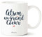 Manahia Mug Cadeau ATSEM - Atsem au grand Coeur - Avec Boite Kraft - 330 mL Céramique - Tasse atsem personnalisée - Imprimé en France - Fin d'Année Scolaire - Tasse Merci