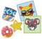 DIAMOND DOTZ DTZ10.003 - Original Diamond Painting Dotzies Set mit 6 Motiven: 2 Bilder 15x15cm, 2 Armbänder, 2 Aufkleber / Sticker, DIY Diamant Komplettset für Kinder ab 8 Jahren, Extra funkelnd, Grün