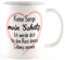 PICSonPAPER Tasse Keine Sorge mein Schatz, Ich werde Dich für den Rest Deines Lebens nerven, Valentinstag-Geschenk, Valentinstagsgeschenk für Sie und Ihn, Kaffeetasse, Keramiktasse