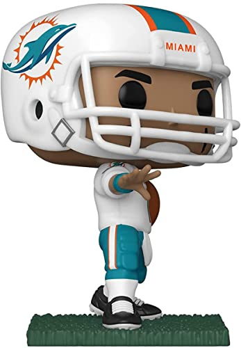 Funko Pop! NFL: Dolphins - Tua Tagovailoa - (Home Uniform) - Vinyl-Sammelfigur - Geschenkidee - Offizielle Handelswaren - Spielzeug Für Kinder und Erwachsene - Sports Fans - Modellfigur Für Sammler