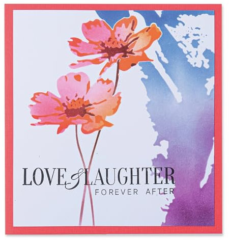 Sizzix Layered Stencils 4PK-Butterfly by Olivia Rose, 665261, mehrfarbig