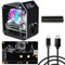 GeeekPi Raspberry Pi Mini Tower NAS Kit,Raspberry Pi ICE Tower Cooler con Raspberry Pi Ice Tower Case,Ventola RGB,M.2 SATA SSD Scheda solo per Raspberry Pi 4 Modello B