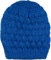 styleBREAKER Damen Strick Beanie Mütze mit Bubblemuster, Einfarbige Winter, Raspberry Pattern Strickmütze 04024193, Farbe:Royalblau