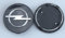 4 Stück Radnabenkappen für Opel Astra H G J Insignia Mokka Zafira Corsa 64mm, Nabendeckel Radnabenabdeckung Nabenkappen Felgendeckel Radkappen Wheel Hub Caps